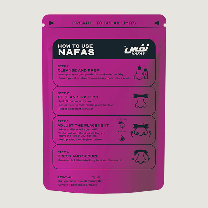 Pink Nafas Nasal Tape