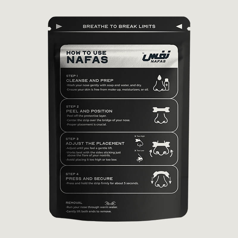 Black Nafas Nasal Tape