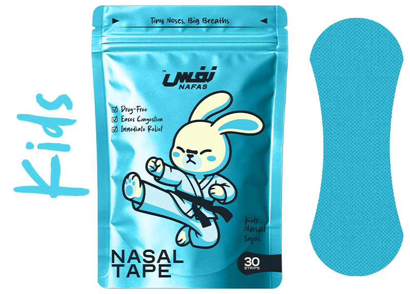Baby Blue Nafas Nasal Tape for Kids