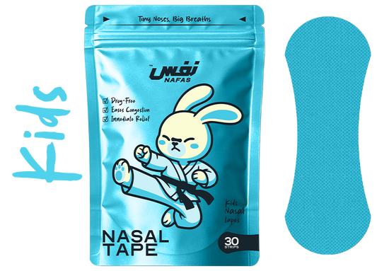 Baby Blue Nafas Nasal Tape for Kids