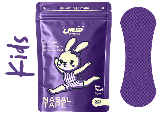 Purple Nafas Nasal Tape for Kids