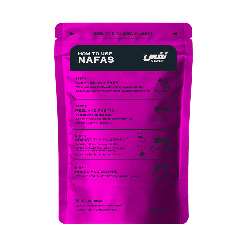 Pink Nafas Nasal Tape